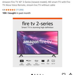Amazon TV! 40”