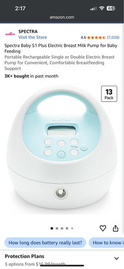 Spectra S1 Plus breast pump