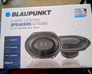 Blaupunkt 6x8s Brand New In The Box