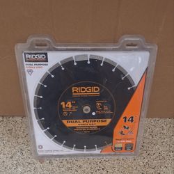 RIDGID
14 in. Dual-Purpose Diamond Blade
