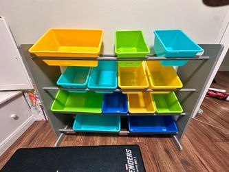 Toy Organizer Shelves