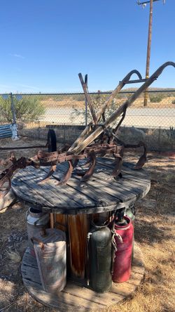 Antique plow