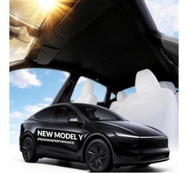 VION Roof Sunshade for Tesla Model Y Juniper 2026-2025, Interior Black