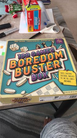 New!! 100 Games Boredom Buster Box