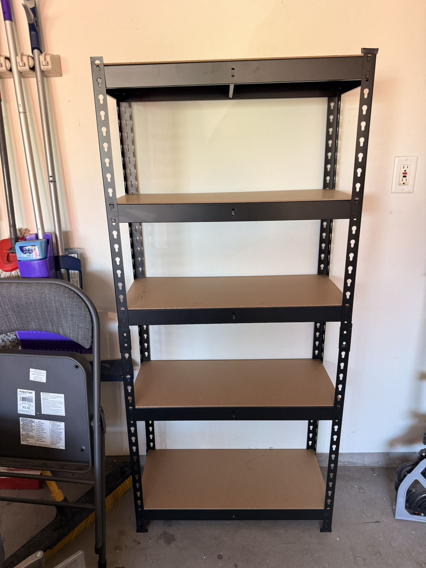Garage Storage With Wood