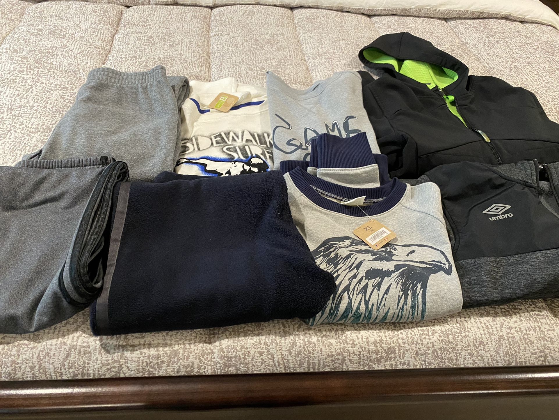 Winter Cloths Some Are Brand New( Boys Size 12-14)