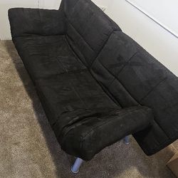 Love Seat Futon [Black]
