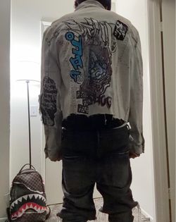 GRAPHIC jean Jacket
