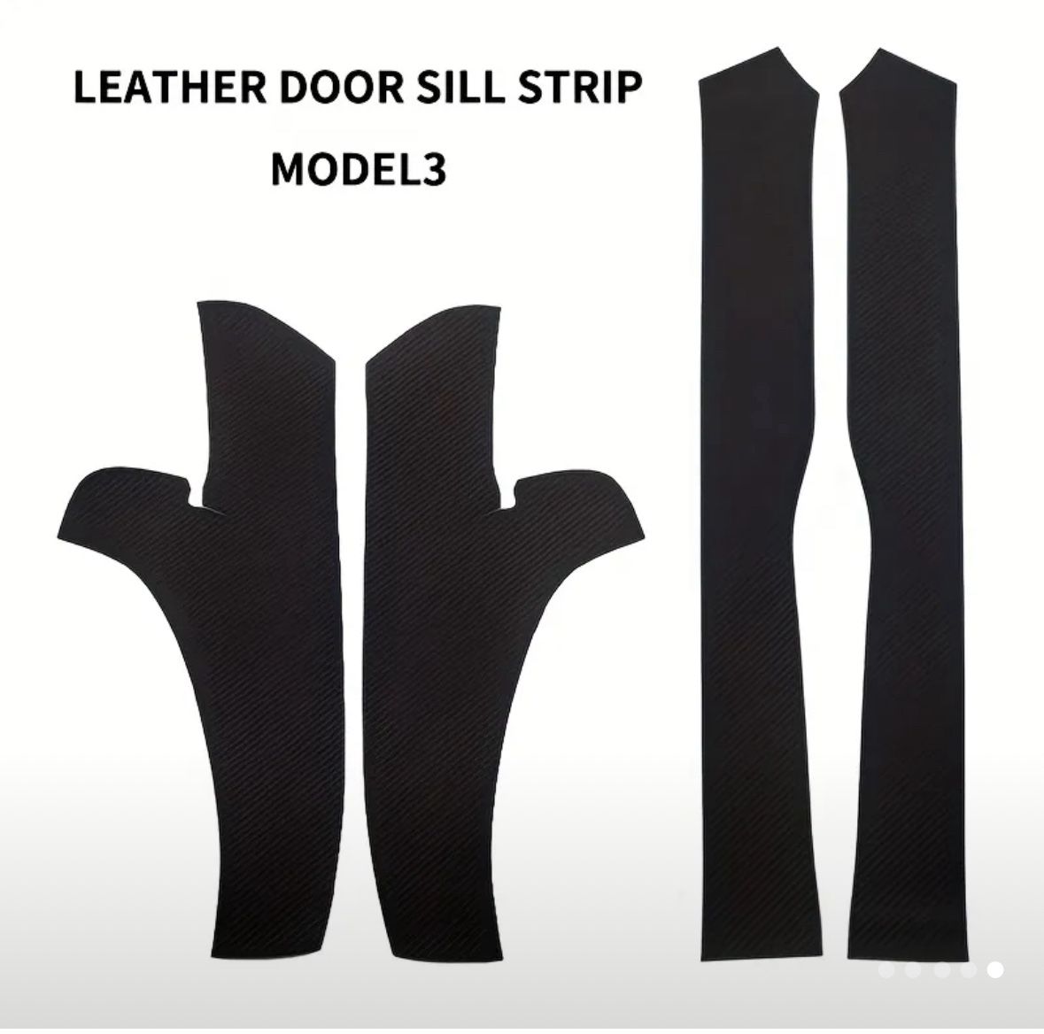 Tesla model3 (2021-2023) Door Sill Strips
