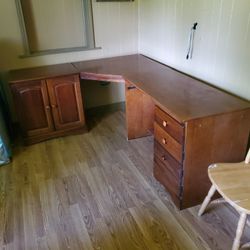 Nice  Wooden Desk 75 Dollars