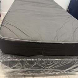Colchón Más Base Cama Personal 