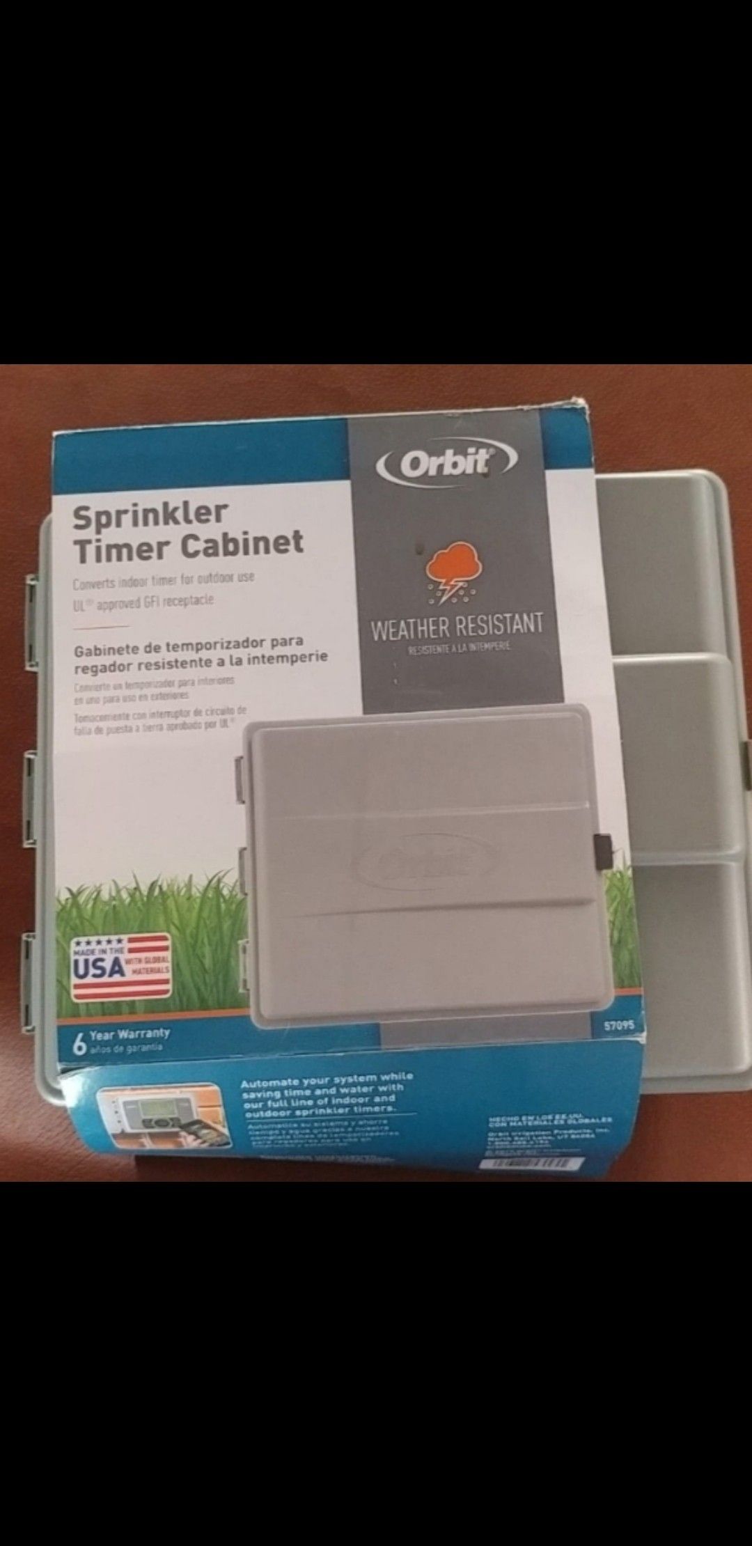 Orbit Sprinkler Timer Cabinet
