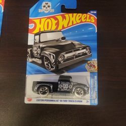 hot wheels custom 56 Ford truck moc 