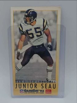 1993 GameDay McDonald's All Stars #16 Junior Seau Card