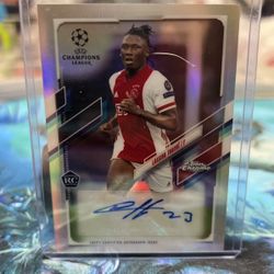 Lassina Traore Autograph Card