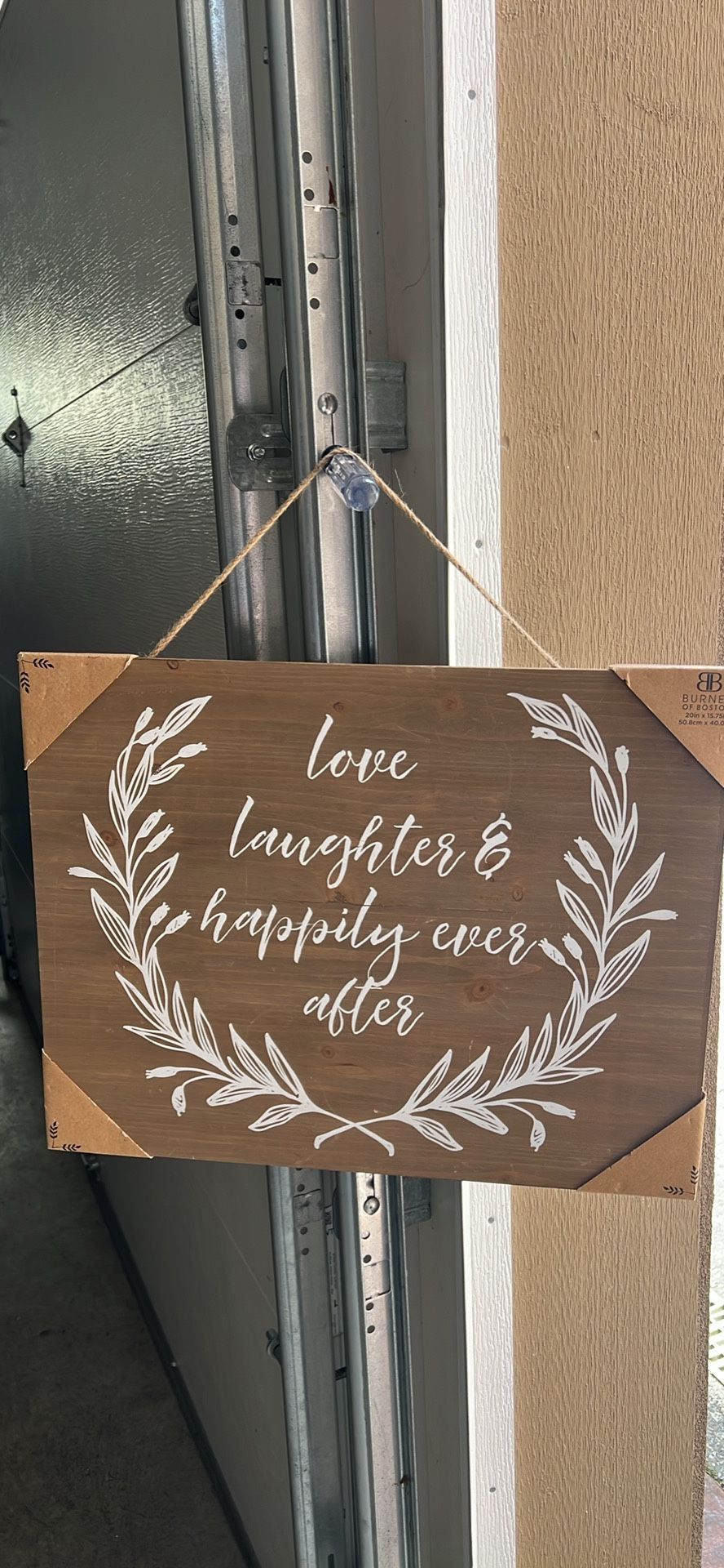 Wood Love Sign 10