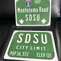 SDSU Mini Sign