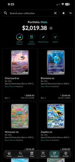 Pokemon 151 collection charizard ex