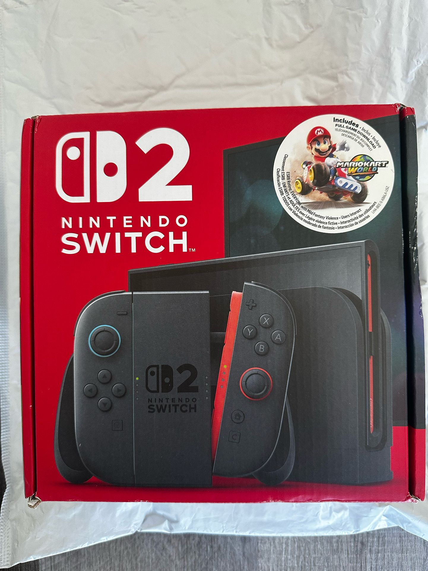Nintendo Switch 2 Mario Kart Bundle Brand New In Hand