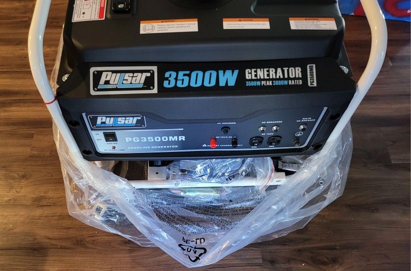 β‘ BRAND NEW Pulsar 3500W Generator β Never Used! πͺ Includes Box & Manuals π