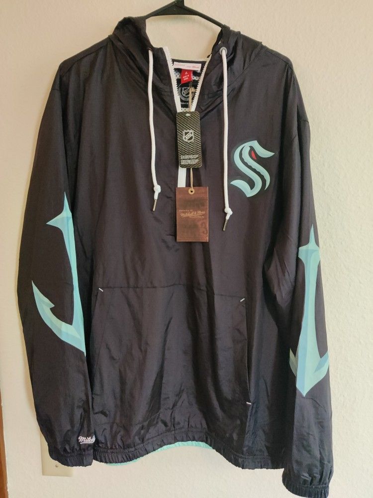 Mitchell & Ness Seattle Kraken NHL Jacket Size Large Men