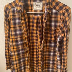 Abercrombie Plaid shirt (Size S)