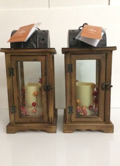 JCPenney Home Harvest Decorative Battery Operated LED Lantern