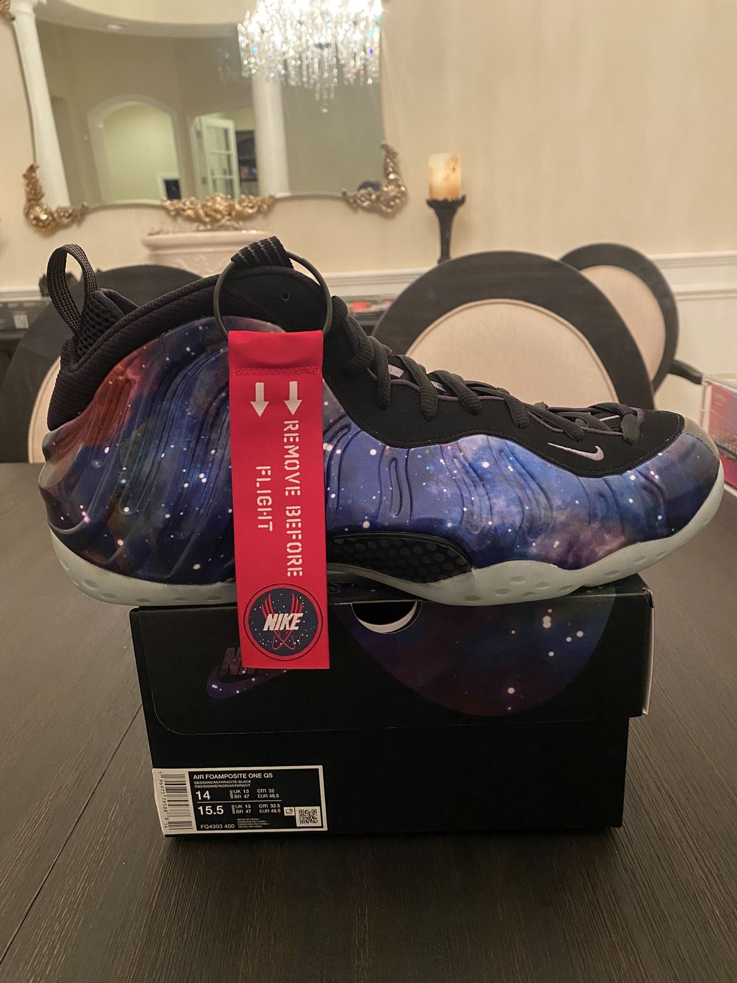Nike Air Foamposite Galaxy