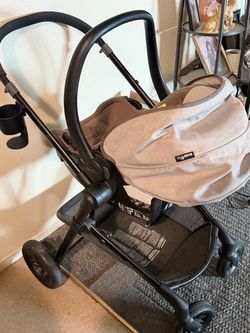 Evenflo car seat and stroller