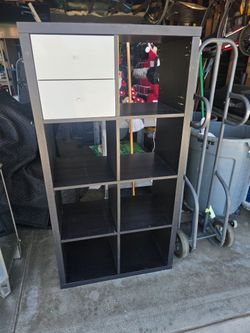Storage cube w/2 drawers