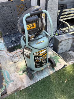McGraw 20 Gallon 135 PSI Air Compressor