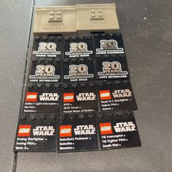 Lego Star Wars Minifigure Baseplates 2 For $1 