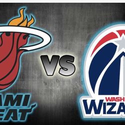Miami Heat v  Washington wizards Thurs. Nov. 18