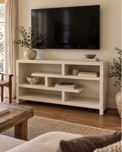 Modern Organic Textured Credenza / TV Stand – $199