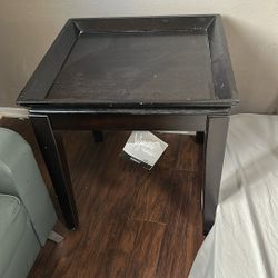 Large End Table Solid Wood