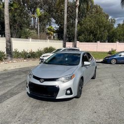 Toyota Corolla  S 2016
