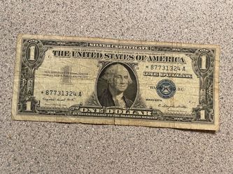1957 Star ⭐️ note Bill 😎