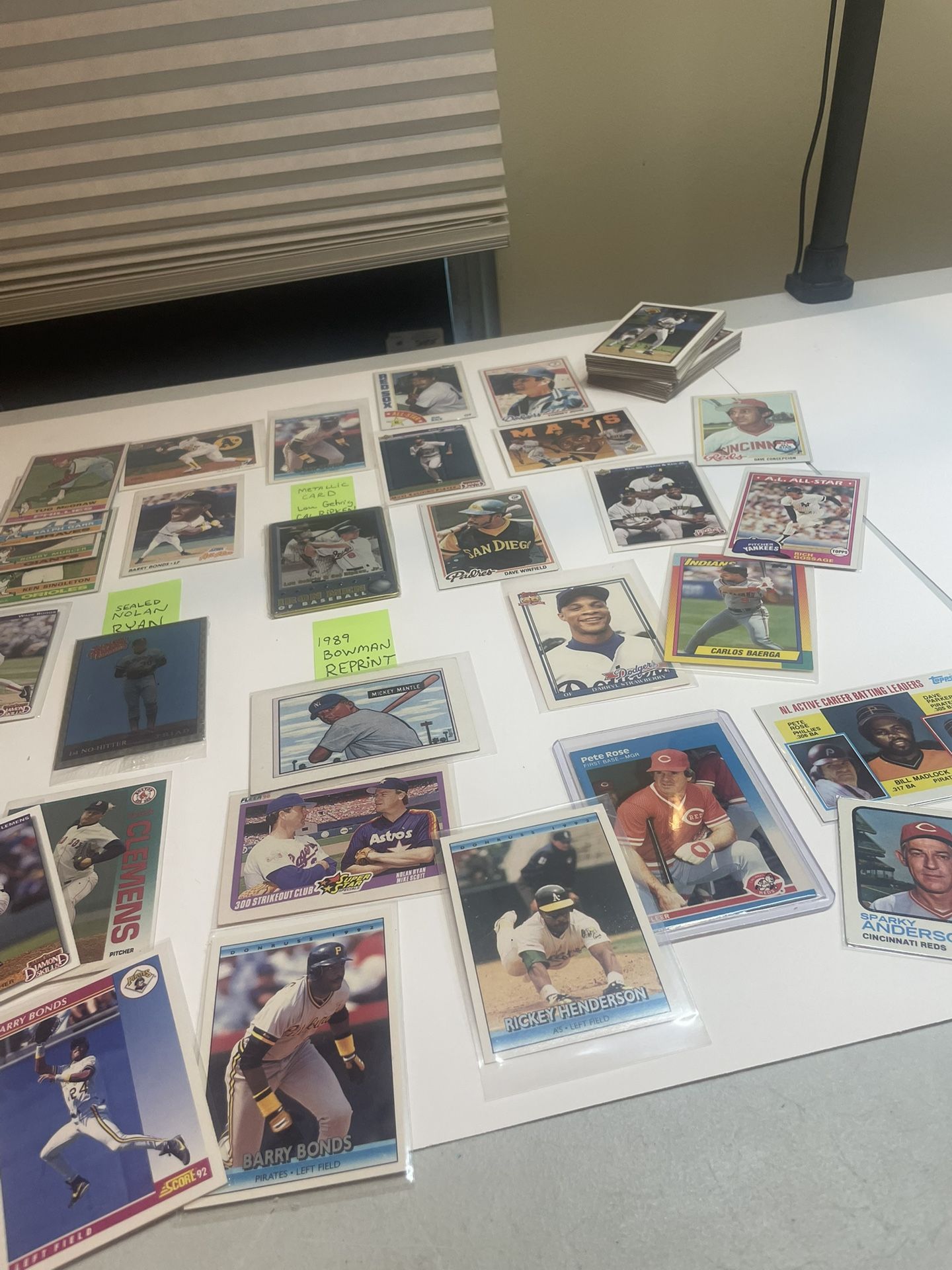 Baseball Cards and Stars