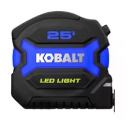 Kobalt LED 25-ft Tape Measure / Brand New - No Packaging !!