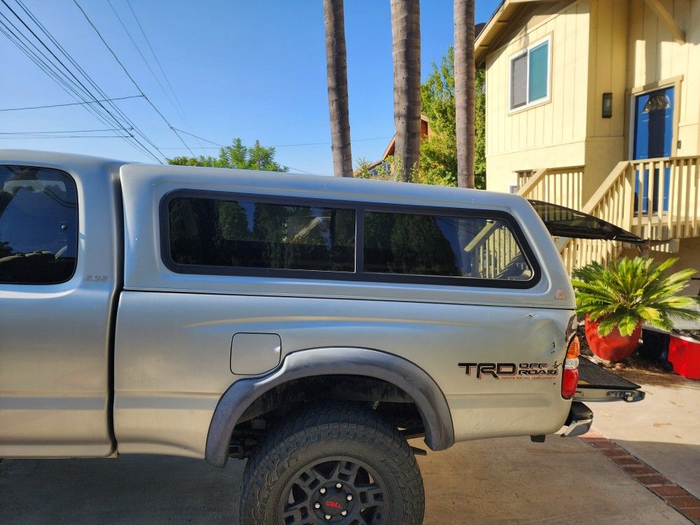 Truck Bed Camper & Rug (2002 Tacoma) - $700