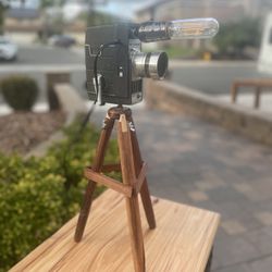 Antique Video Camera Lamp 