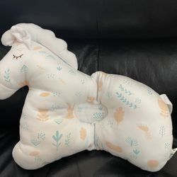 Infant Pillow Soft Hypoallergenic Baby Head & Neck Support Organic Cotton Cover Machine Washable