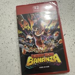 Donkey Kong Bananza Nintendo Switch 2 New
