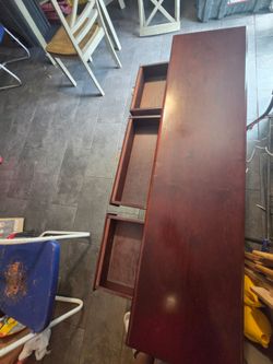 Bombay Dark Cherry Wood Dresser with Drawers