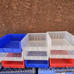 Medium Sized Plastic LEWIS bins Storage Organizer Tote