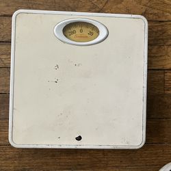 $5, Sunbeam Weight Scale 