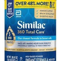 Similac 360 Total Care Powdered Infant Formula