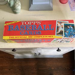 1988 Topps Baseball Cards Completed Set