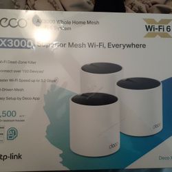 Ax300 Whole Home Mesh Wi-FI-6 system