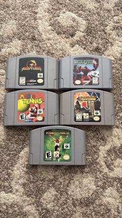 Nintendo 64 games 30 each